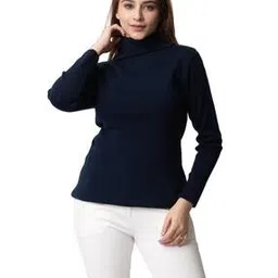 twenty me Ribbed High-Neck Pullover-picture-16