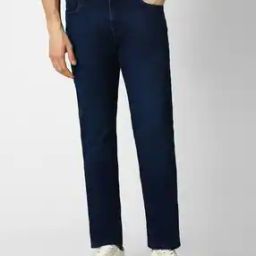 Men Lightly Washed Slim Fit Jeans-image-44