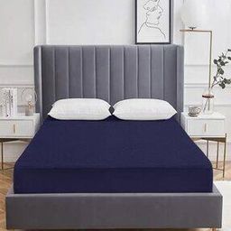 200 GSM Fitted Waterproof King-Size Mattress Protector-image-10