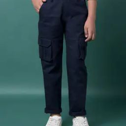 crimsoune club  Boys Mid Rise Cargo Pants-picture-47