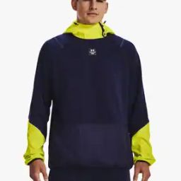 Men Colourblock Relaxed Fit Hoodie-image-35