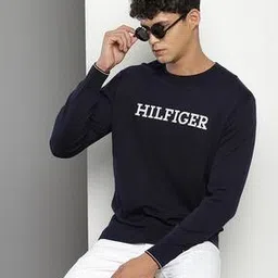 Men Monotype Typographic Prit Relaxed Fit Sweatshirt-picture-39