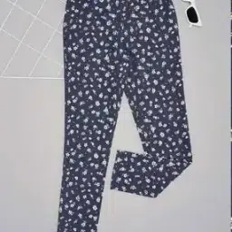 Women Floral Print Leggings with Elasticated Waist-image-5
