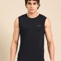 Men Regular Fit Round-Neck Vest-image-74