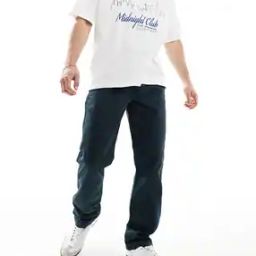 Straight Leg Pull-On Trousers-image-17