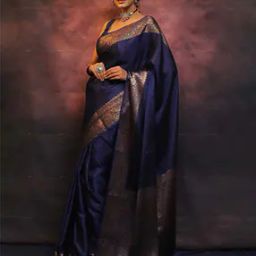 Kanjivaram Woven Banarasi Silk Saree  -image-36