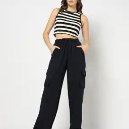 Women Cargo Track Pants-image-53