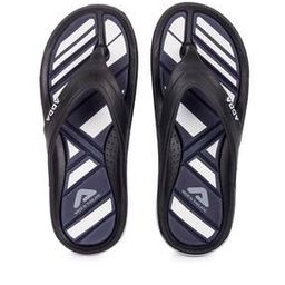 Colourblock Thong-Strap Flip Flops-17
