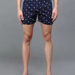 Printed Boxers with Elasticated Waist-image-7