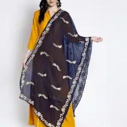 Gotta Patti Chiffon Dupatta-0