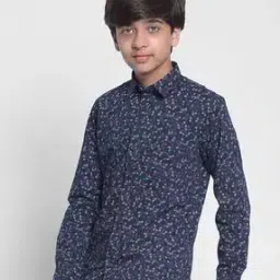 Men Printed Slim Fit Shirt with Patch Pocket-image-59
