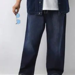 Men Relaxed Jeans with Insert Pockets-image-34