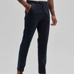 Men Slim Fit Chinos-image-12