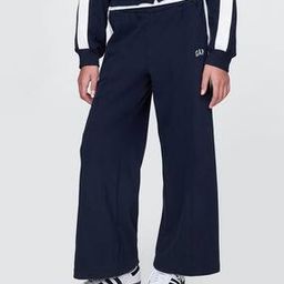 Girls Relaxed Fit Track Pants with Logo Embroidery-image-51