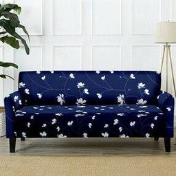 Floral Print Three Seater Sofa Cover-image-24