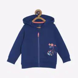 Printed Zip-Front Hoodie-image-1