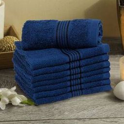 Set of 8 Cotton Face Towels 11" x 11"-image-15