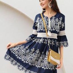 Women Self-Design Dress-image-13