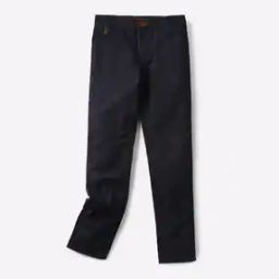 Flat-Front Chino Trousers-image-72