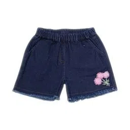 Girls Regular Fit Mid Rise City Shorts-image-76