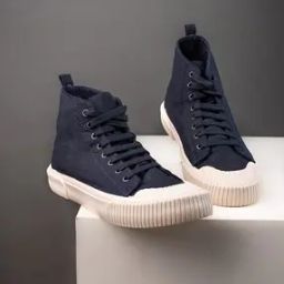 Men Round-Toe Lace-Up Sneakers-image-68