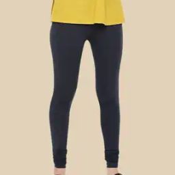 Women Basic Leggings with Elasticated Waist-image-31