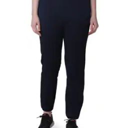 Women Cuffed Joggers with Elasticated Waist-image-24