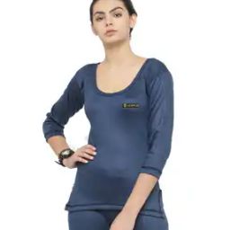 Cotton Round-Neck Thermal Top-image-23