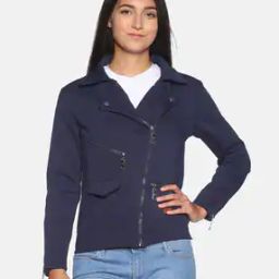 Zip-Front Jacket with Flap Pocket-15