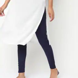 Pencil Pants with Insert Pocket-image-60