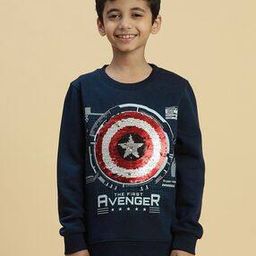 kidsville Boys Embellished Round-Neck Sweatshirt-picture-35