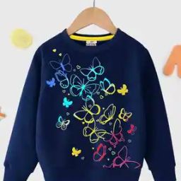 Girl Regular Fit Graphic Print Sweatshirt-18