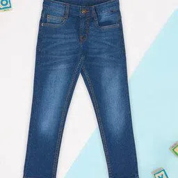 pantaloons junior Boys Mid-Wash Straight Fit Jeans-picture-49