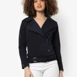 Bikers Jacket with Zip Front-picture-21