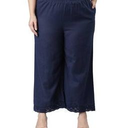 go colors Lace Palazzos-picture-2