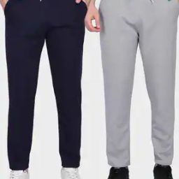 Men Pack of 2 Stright Track Pants-19