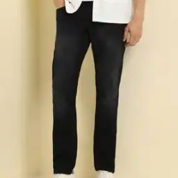Men Slim Fit Jeans with 5-Pocket Styling -image-85