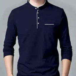 Regular Fit Solid T-shirt-image-5
