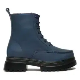 Women Mid-Calf Boots with Lace Fastening-image-33
