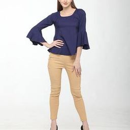 Bell Sleeves Slim Fit Top-image-29