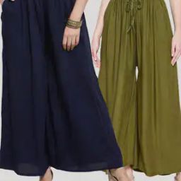 Pack of 2 Palazzos with Drawstring Waist-picture-44