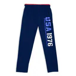 Boys Typographic Print Track Pants-picture-53