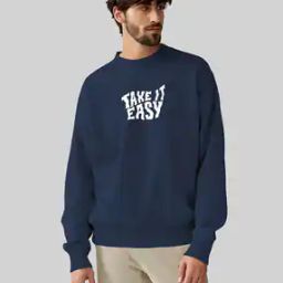 Men Regular Fit Typographic Print Sweatshirt-picture-35