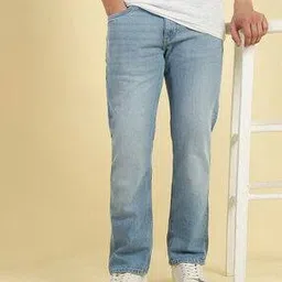 allen solly Men Mid-Wash Regular Fit Jeans-picture-5