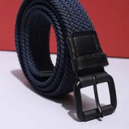 Men Braided Belt with Leather Trims-picture-23