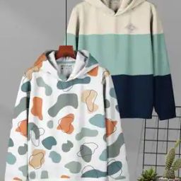 Pack of 2 Boys Regular Fit Hoodies-52