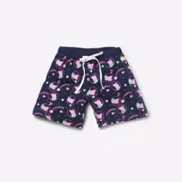 Printed Shorts with Elasticated Drawstring Waist-picture-17