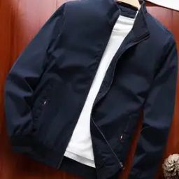 Men Zip-Front Regular Fit Jacket-picture-12