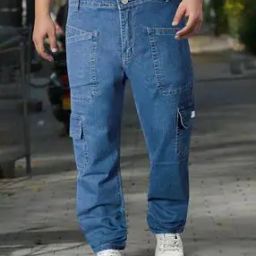Men Mid-Rise Jeans with Contrast Stitching-image-20