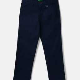 united colors of benetton Mid-Rise Flat-Front Trousers-picture-2